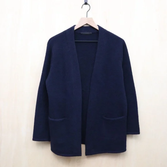 Jenni Kayne Midnight Blue Sweater Coat XS - Picture 2 of 4